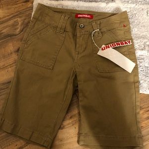 💕3/$30 NWT Khaki Cargo Shorts Cotton & Spandex